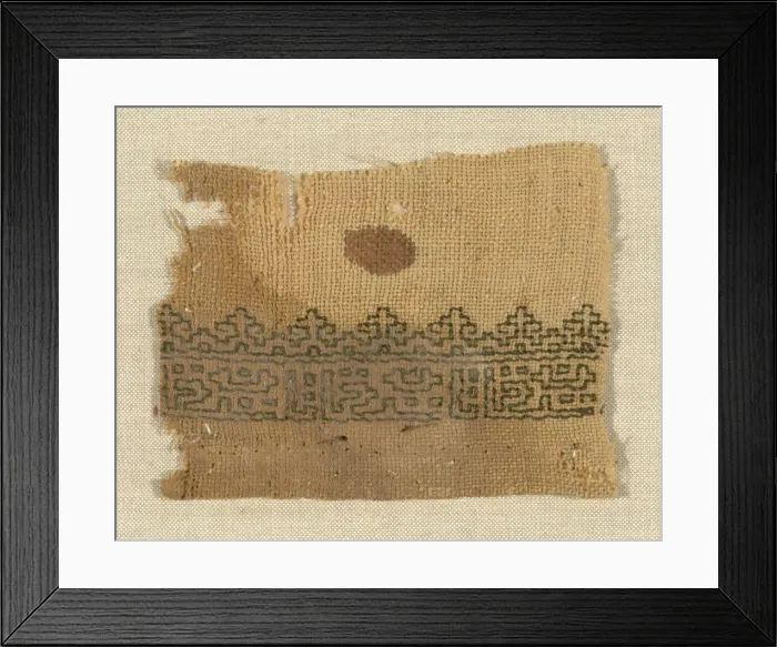 Framed Print : Border, Egypt, Ayyubid period (1171-1250) / Mamluk period (1250-1517), 13th / 14th century Framed Print : Border, Egypt, Ayyubid period (1171-1250) / Mamluk period (1250-1517), 13th / 14th century