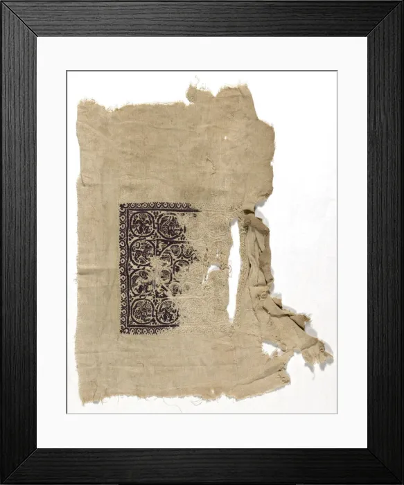 Framed Print : Fragment, Egypt, Roman period (30 B. C. - 641 A. D. ) / Arab period (641-969 Framed Print : Fragment, Egypt, Roman period (30 B. C. - 641 A. D. ) / Arab period (641-969
