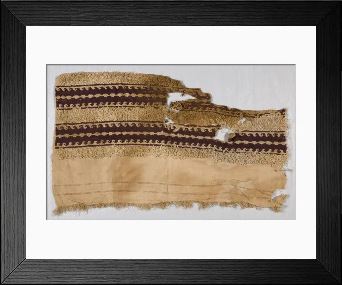 Framed Print : Fragment, Egypt, Roman period (30 B. C. - 641 A. D. ) / Arab period (641-969 Framed Print : Fragment, Egypt, Roman period (30 B. C. - 641 A. D. ) / Arab period (641-969