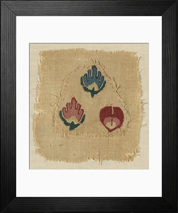 Framed Print : Fragment, Egypt, 5th / 6th century. Creator: Unknown Framed Print : Fragment, Egypt, 5th / 6th century. Creator: Unknown