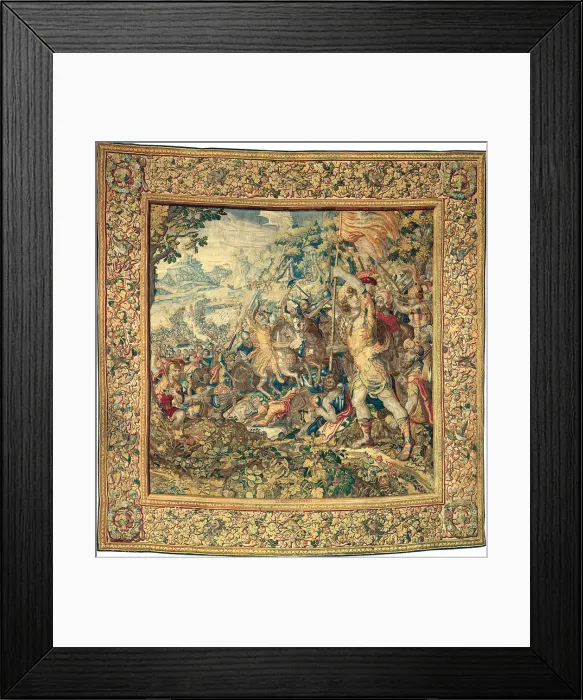 Framed Print : The Crossing of the Granicus, from The Story of Alexander the Great, Holland, 1619 Framed Print : The Crossing of the Granicus, from The Story of Alexander the Great, Holland, 1619