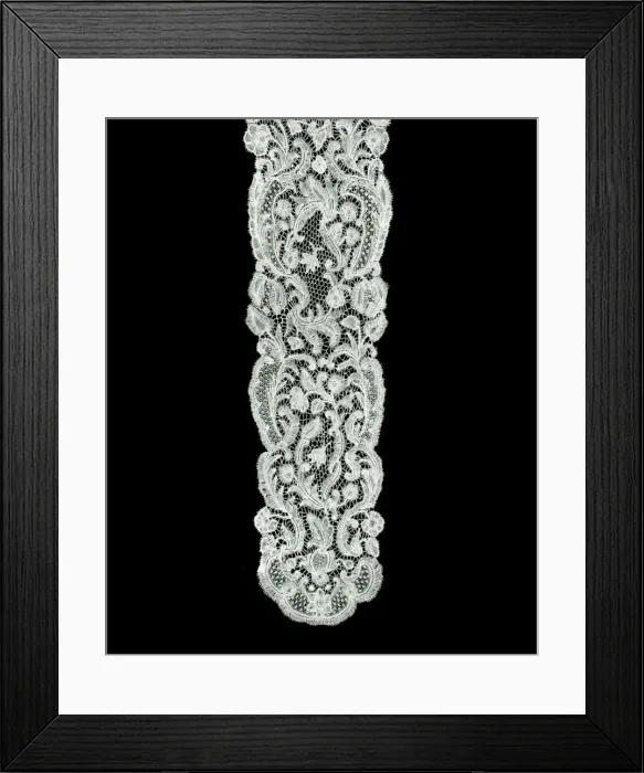 Framed Print : Lappet, Flanders, 1750s. Creator: Unknown Framed Print : Lappet, Flanders, 1750s. Creator: Unknown