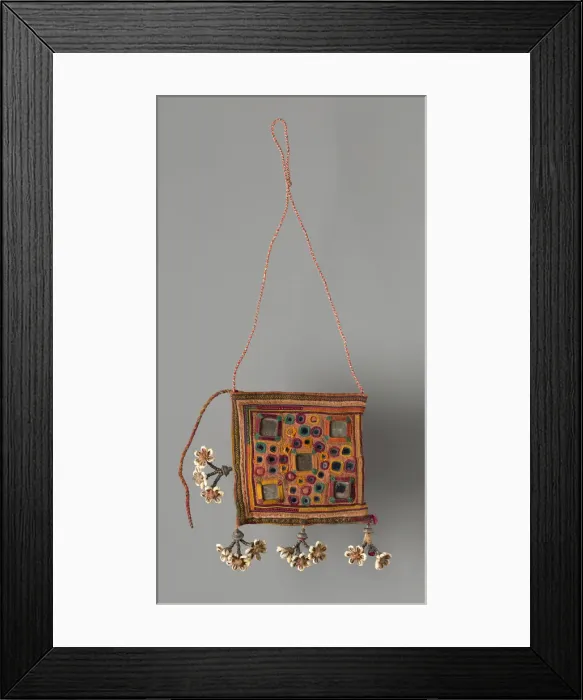 Framed Print : Bag, India. Creator: Unknown Framed Print : Bag, India. Creator: Unknown