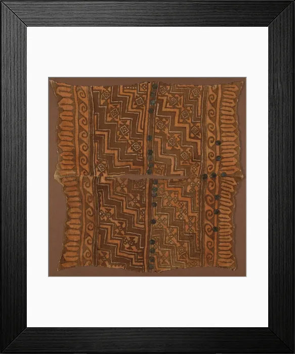 Framed Print : Tunic, Peru, A. D. 1470 / 1532. Creator: Unknown Framed Print : Tunic, Peru, A. D. 1470 / 1532. Creator: Unknown