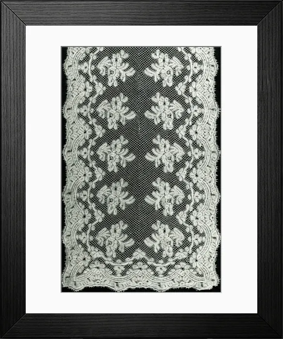 Framed Print : Scarf, Belgium, 1865 / 85. Creator: Unknown Framed Print : Scarf, Belgium, 1865 / 85. Creator: Unknown