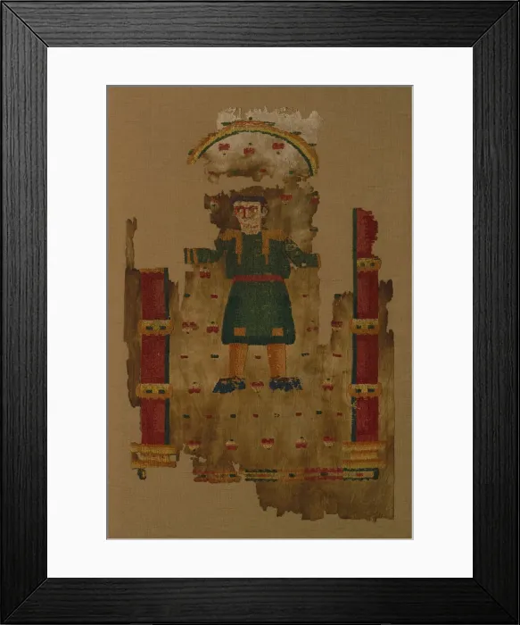 Framed Print : Fragment (Hanging), Egypt, Roman period (30 B. C. - 641 A. D. ), 5th / 6th century Framed Print : Fragment (Hanging), Egypt, Roman period (30 B. C. - 641 A. D. ), 5th / 6th century