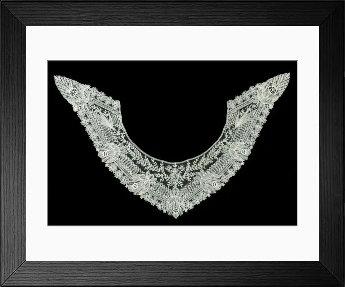 Framed Print : Collar, Belgium, 1875 / 1900. Creator: Unknown Framed Print : Collar, Belgium, 1875 / 1900. Creator: Unknown