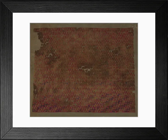 Framed Print : Poncho, Peru, A. D. 1476 / 1532. Creator: Unknown Framed Print : Poncho, Peru, A. D. 1476 / 1532. Creator: Unknown