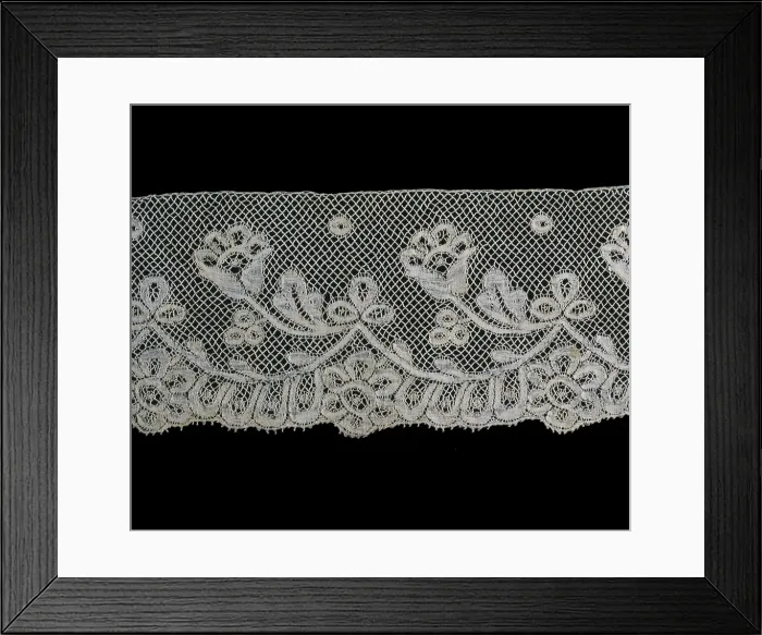 Framed Print : Border, Belgium, 1865 / 85. Creator: Unknown Framed Print : Border, Belgium, 1865 / 85. Creator: Unknown