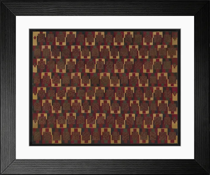 Framed Print : Poncho, Peru, 1300 / 1550. Creator: Unknown Framed Print : Poncho, Peru, 1300 / 1550. Creator: Unknown