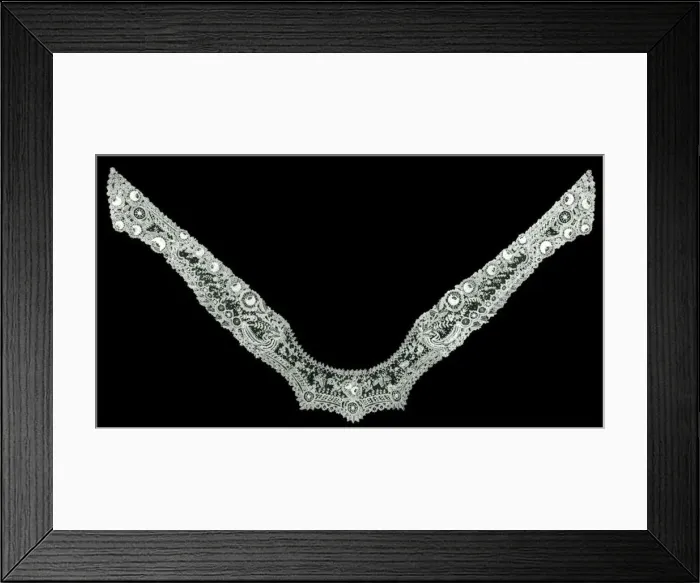 Framed Print : Collar, Belgium, 1880s / 90s. Creator: Unknown Framed Print : Collar, Belgium, 1880s / 90s. Creator: Unknown