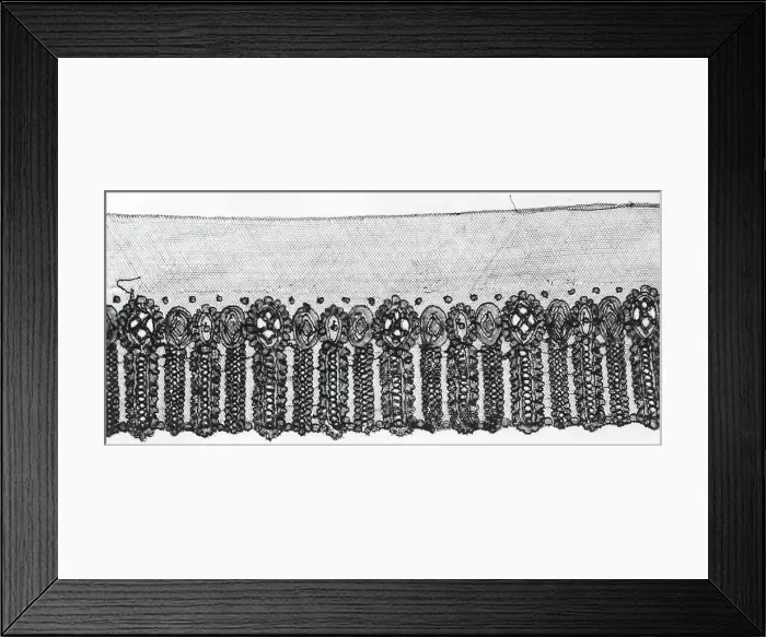 Framed Print : Border, Belgium, 1860s / 70s. Creator: Unknown Framed Print : Border, Belgium, 1860s / 70s. Creator: Unknown