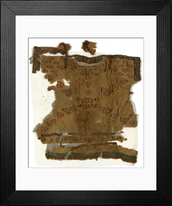 Framed Print : Childs Tunic, Egypt, Roman period (30 B. C. - 641 A. D. ) / Arab period (641-969), 7th century Framed Print : Childs Tunic, Egypt, Roman period (30 B. C. - 641 A. D. ) / Arab period (641-969), 7th century