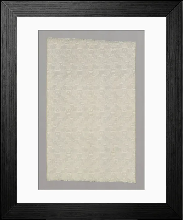 Framed Print : Hafis (Dress or Furnishing Fabric), Vienna, 1899. Creator: Johan Backhausen und Sohne Framed Print : Hafis (Dress or Furnishing Fabric), Vienna, 1899. Creator: Johan Backhausen und Sohne