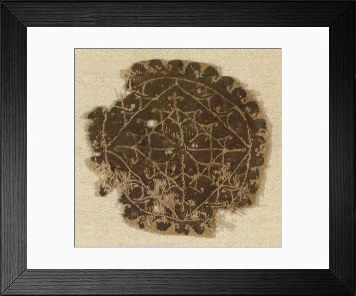 Framed Print : Fragment, Egypt, 3rd / 4th century. Creator: Unknown Framed Print : Fragment, Egypt, 3rd / 4th century. Creator: Unknown