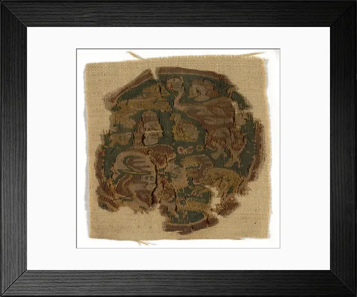 Framed Print : Roundel, Egypt, Roman period (30 B. C. - 641 A. D. ) / Arab period (641-969), 5th / 8th century Framed Print : Roundel, Egypt, Roman period (30 B. C. - 641 A. D. ) / Arab period (641-969), 5th / 8th century
