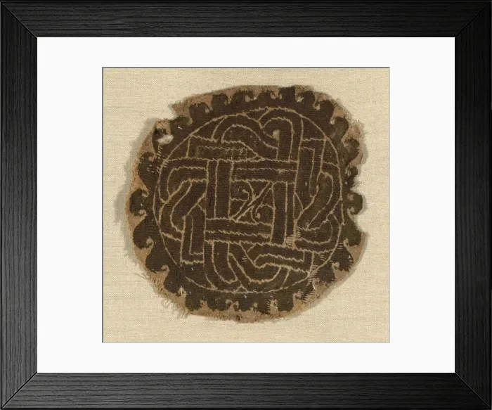 Framed Print : Medallion, Egypt, 3rd  /  4th century. Creator: Unknown