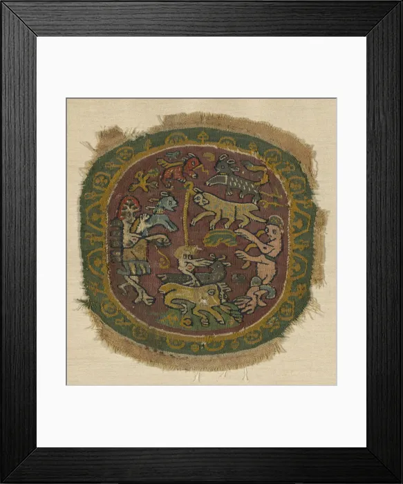 Framed Print : Fragment, Egypt, Roman period (30 B. C. -641 A. D. ) / Arab period (641-969), 6th / 8th century Framed Print : Fragment, Egypt, Roman period (30 B. C. -641 A. D. ) / Arab period (641-969), 6th / 8th century