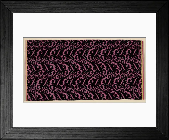Framed Print : Fragment, United States, 1838 / 1855. Creator: Harmony Society Framed Print : Fragment, United States, 1838 / 1855. Creator: Harmony Society