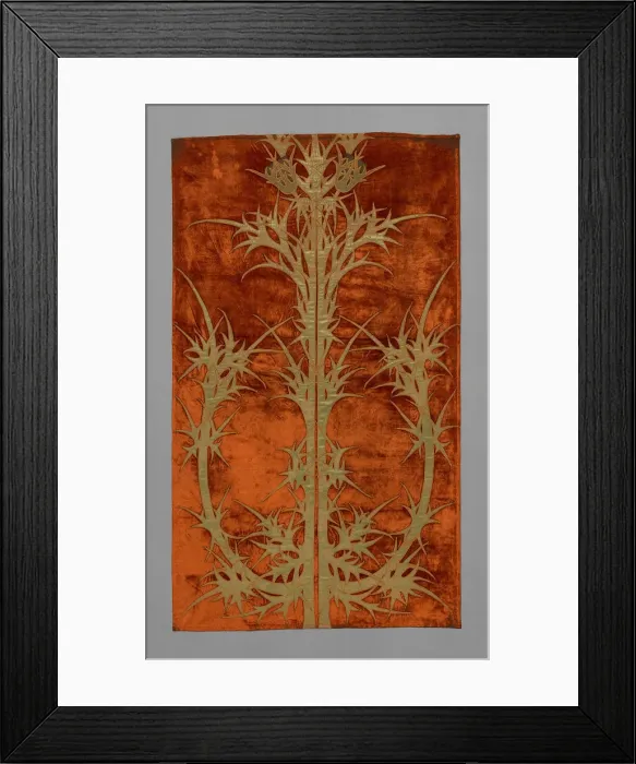 Framed Print : Portiere, United States, 1901. Creator: Louis J. Millet Framed Print : Portiere, United States, 1901. Creator: Louis J. Millet