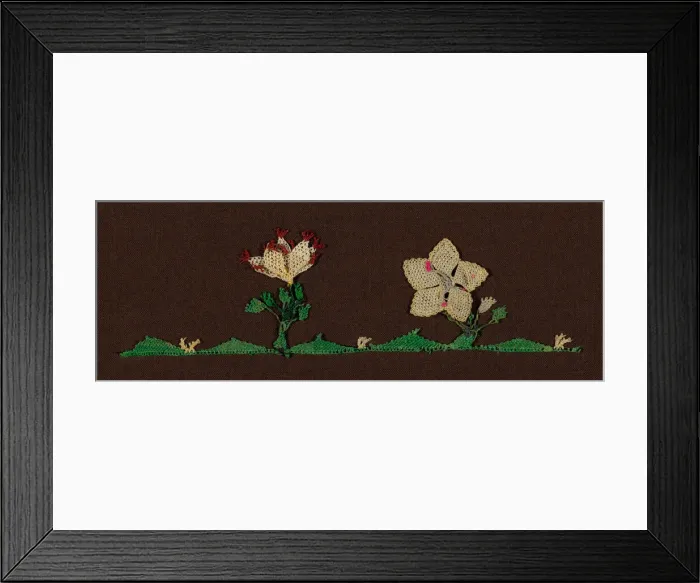 Framed Print : Edging, Eastern Mediterranean Region, probably Cyprus, 1875 / 1900. Creator: Unknown Framed Print : Edging, Eastern Mediterranean Region, probably Cyprus, 1875 / 1900. Creator: Unknown