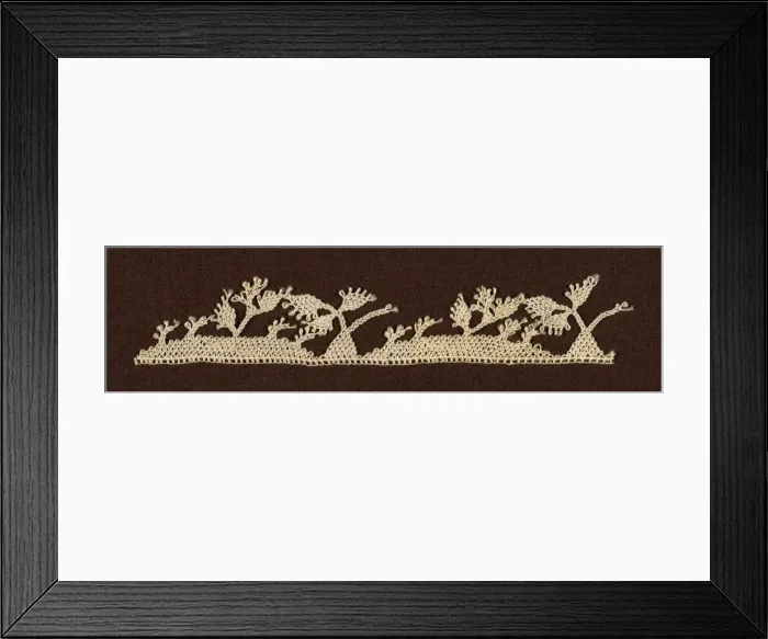 Framed Print : Edging, Eastern Mediterranean Region, probably Cyprus, 1875 / 1900. Creator: Unknown Framed Print : Edging, Eastern Mediterranean Region, probably Cyprus, 1875 / 1900. Creator: Unknown