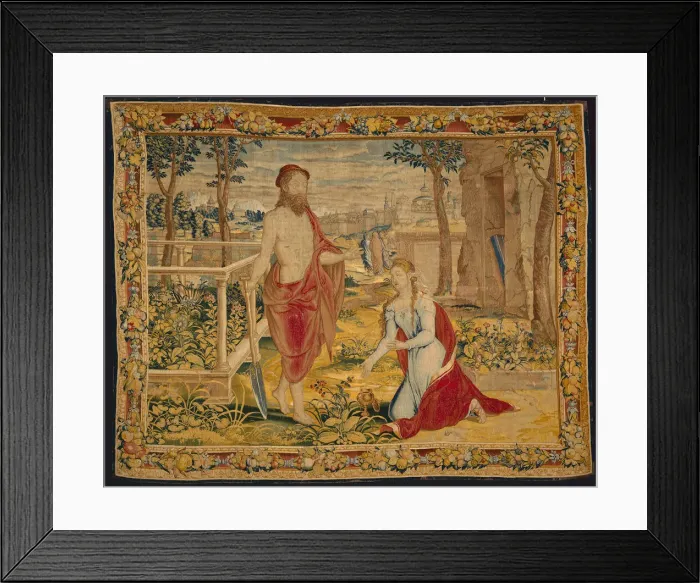 Framed Print : Christ Appearing to Mary Magdalene (Noli Me Tangere), Flanders, 1540 / 45 Framed Print : Christ Appearing to Mary Magdalene (Noli Me Tangere), Flanders, 1540 / 45