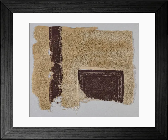 Framed Print : Fragment, Egypt, Roman period (30 B. C. - 641 A. D. ) / Arab period (641-969 Framed Print : Fragment, Egypt, Roman period (30 B. C. - 641 A. D. ) / Arab period (641-969