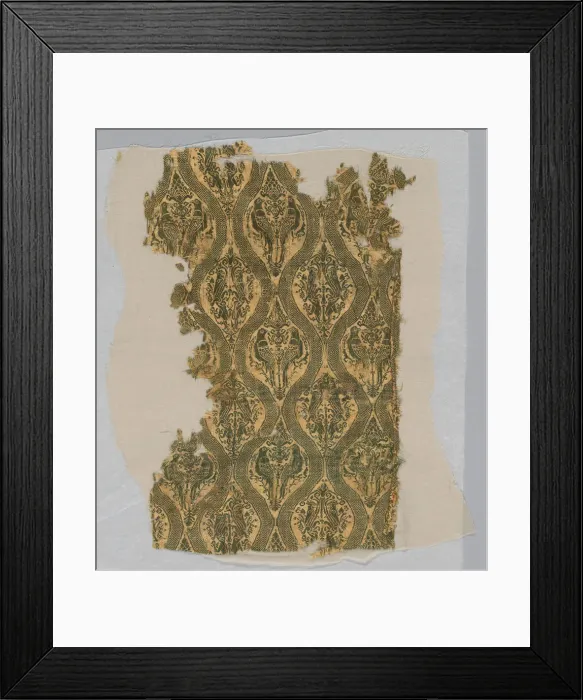 Framed Print : Fragment, Egypt, Ayyubid Dynasty (1171-1250), 1200 / 50. Creator: Unknown Framed Print : Fragment, Egypt, Ayyubid Dynasty (1171-1250), 1200 / 50. Creator: Unknown