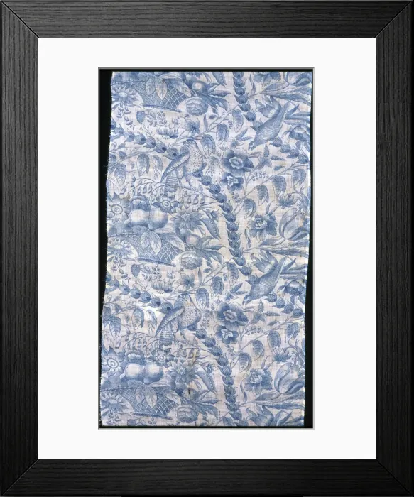 Framed Print : Panel (Furnishing Fabric), England, c. 1815. Creator: Unknown Framed Print : Panel (Furnishing Fabric), England, c. 1815. Creator: Unknown