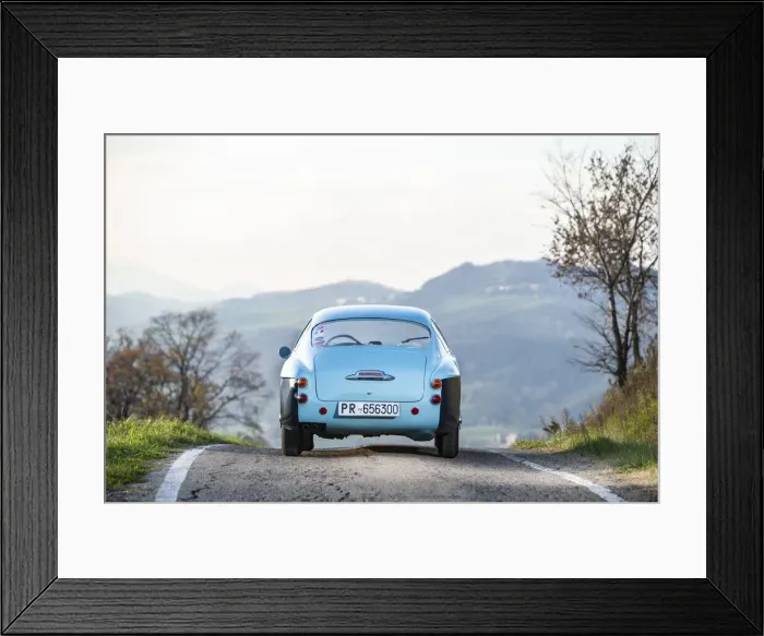 Framed Print : 1955 Alfa Romeo 1900 SZ coupe Zagato. Creator: Unknown Framed Print : 1955 Alfa Romeo 1900 SZ coupe Zagato. Creator: Unknown