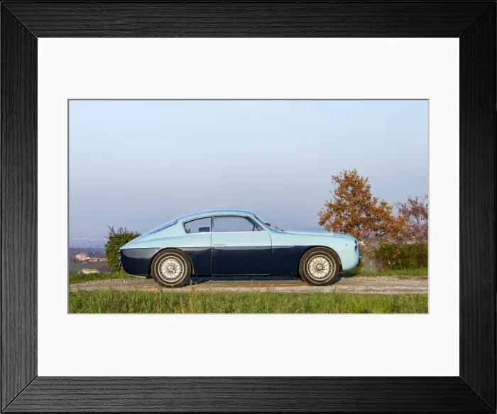 Framed Print : 1955 Alfa Romeo 1900 SZ coupe Zagato. Creator: Unknown Framed Print : 1955 Alfa Romeo 1900 SZ coupe Zagato. Creator: Unknown
