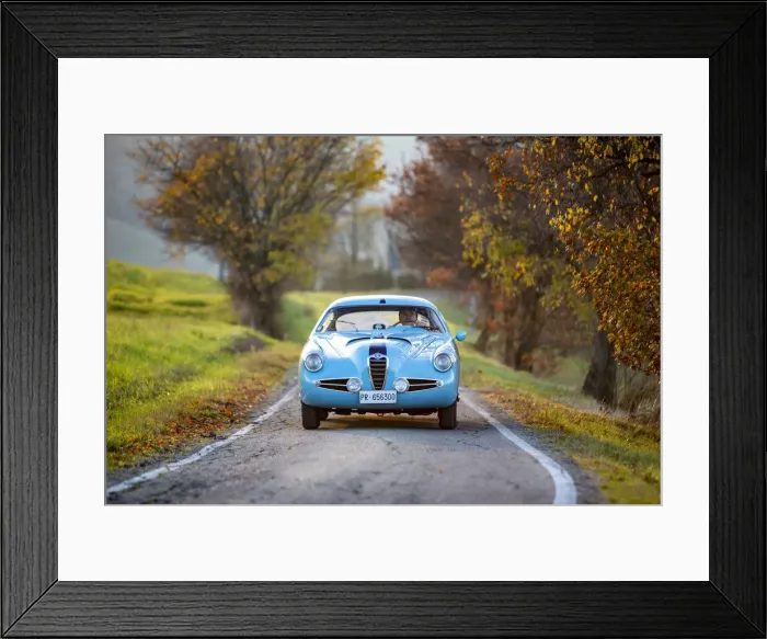 Framed Print : 1955 Alfa Romeo 1900 SZ coupe Zagato. Creator: Unknown Framed Print : 1955 Alfa Romeo 1900 SZ coupe Zagato. Creator: Unknown
