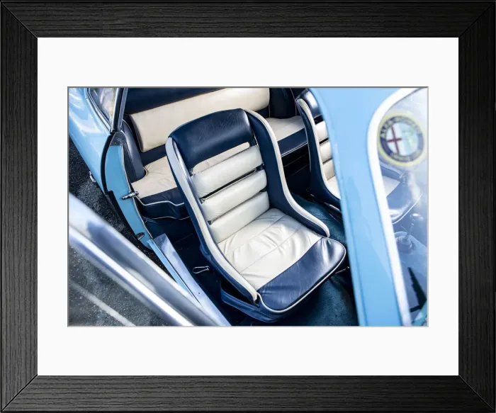 Framed Print : 1955 Alfa Romeo 1900 SZ coupe Zagato. Creator: Unknown Framed Print : 1955 Alfa Romeo 1900 SZ coupe Zagato. Creator: Unknown