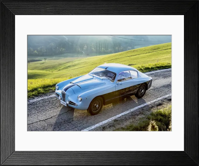 Framed Print : 1955 Alfa Romeo 1900 SZ coupe Zagato. Creator: Unknown Framed Print : 1955 Alfa Romeo 1900 SZ coupe Zagato. Creator: Unknown