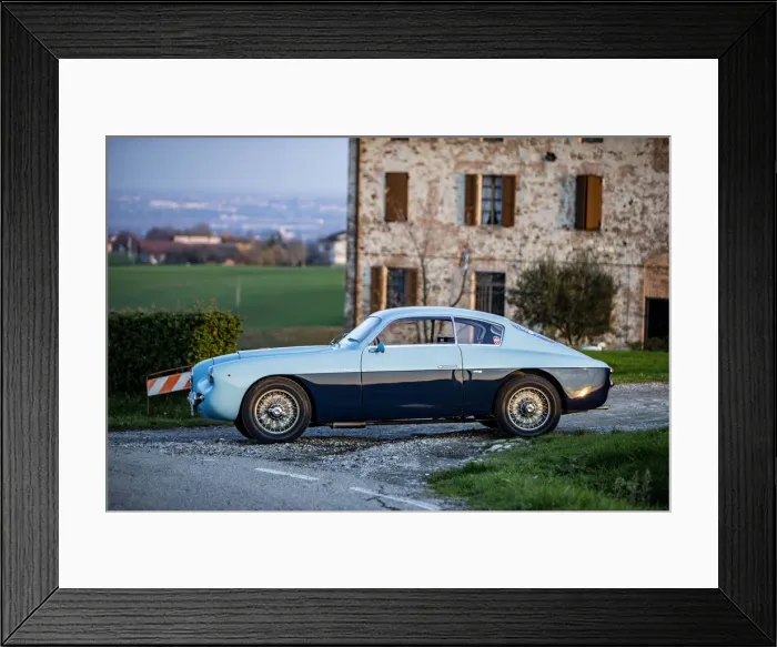 Framed Print : 1955 Alfa Romeo 1900 SZ coupe Zagato. Creator: Unknown Framed Print : 1955 Alfa Romeo 1900 SZ coupe Zagato. Creator: Unknown