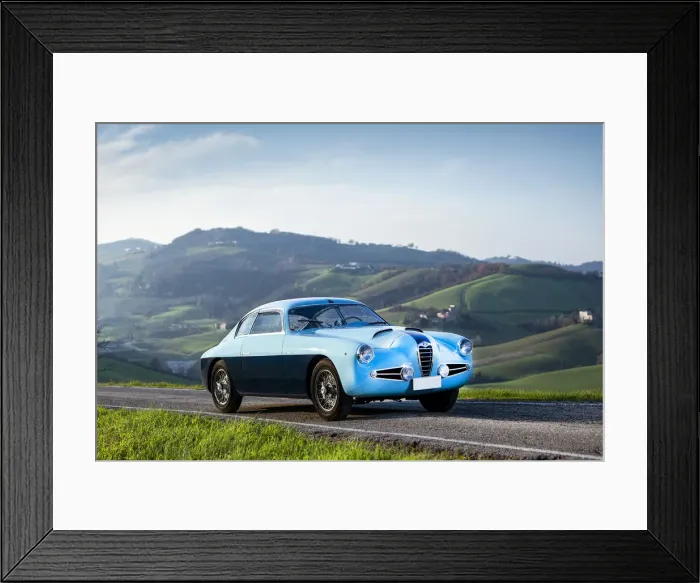 Framed Print : 1955 Alfa Romeo 1900 SZ coupe Zagato. Creator: Unknown Framed Print : 1955 Alfa Romeo 1900 SZ coupe Zagato. Creator: Unknown