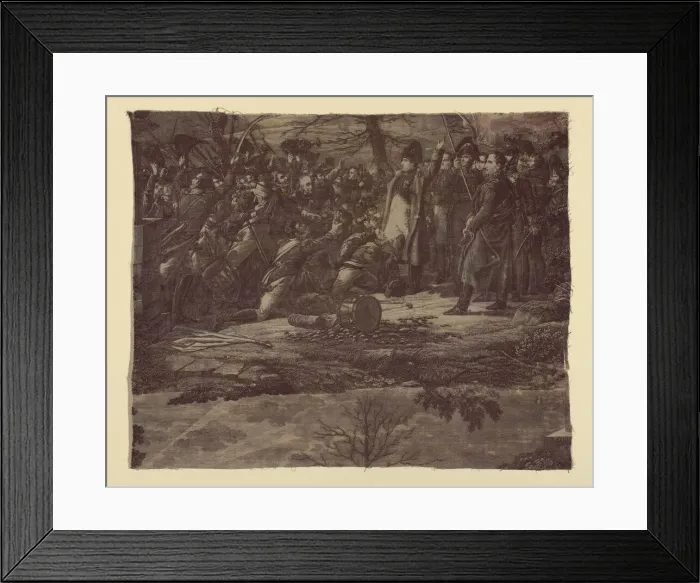 Framed Print : Le Retour de L Ile d Elbe (The Return from the Isle of Elba) (Furnishing Fabric), Nantes Framed Print : Le Retour de L Ile d Elbe (The Return from the Isle of Elba) (Furnishing Fabric), Nantes
