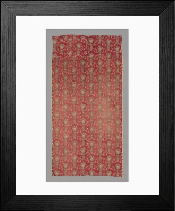 Framed Print : Eros (Furnishing Fabric), France, c. 1810. Creator: Unknown Framed Print : Eros (Furnishing Fabric), France, c. 1810. Creator: Unknown