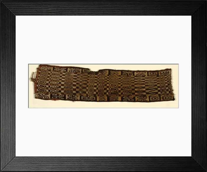 Framed Print : Belt, Peru, A. D. 1476 / 1532. Creator: Unknown Framed Print : Belt, Peru, A. D. 1476 / 1532. Creator: Unknown