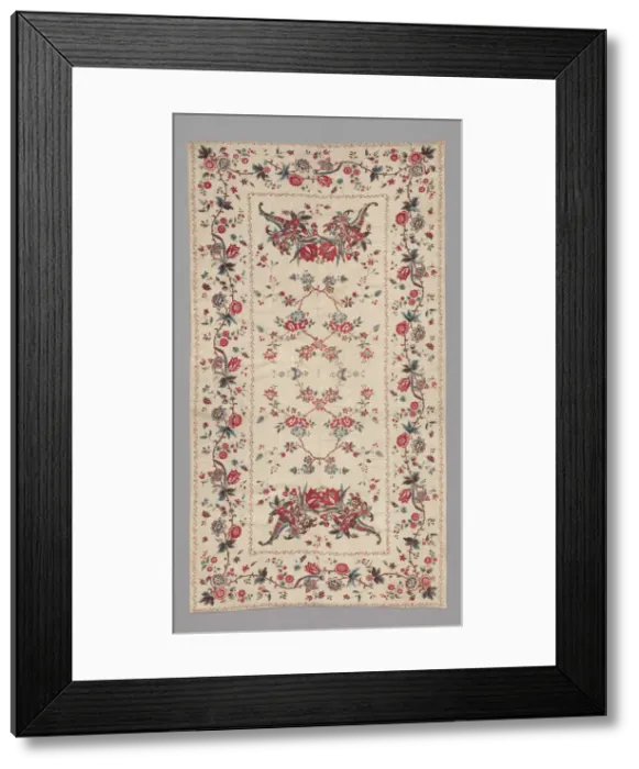 Framed Print : Cover, India, 18th century. Creator: Unknown Framed Print : Cover, India, 18th century. Creator: Unknown
