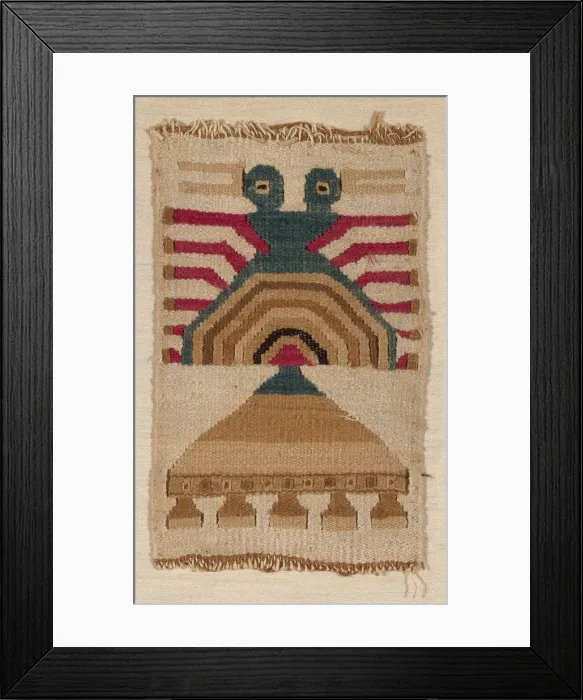 Framed Print : Patch, Peru, 1000 / 1476. Creator: Unknown Framed Print : Patch, Peru, 1000 / 1476. Creator: Unknown