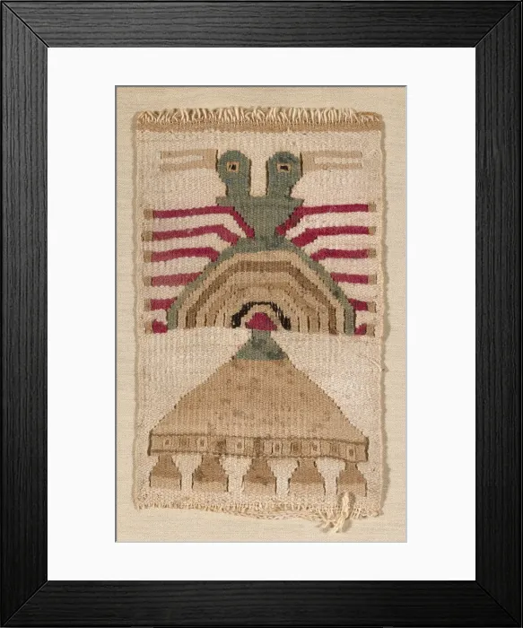 Framed Print : Patch, Peru, A. D. 1000 / 1476. Creator: Unknown Framed Print : Patch, Peru, A. D. 1000 / 1476. Creator: Unknown