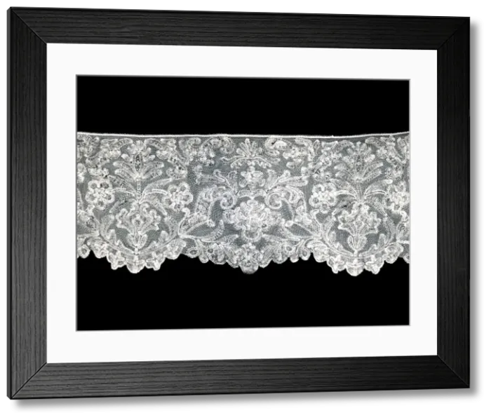 Framed Print : Flounce, Flanders, 1725  /  75. Creator: Unknown
