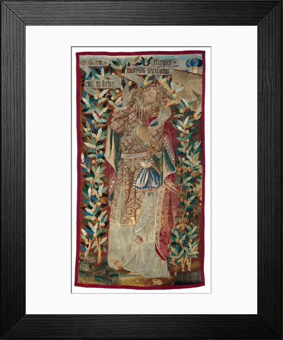 Framed Print : Moses (fragment) from The Transfiguration of Christ, Flanders, 1460 / 70. Creator: Unknown Framed Print : Moses (fragment) from The Transfiguration of Christ, Flanders, 1460 / 70. Creator: Unknown