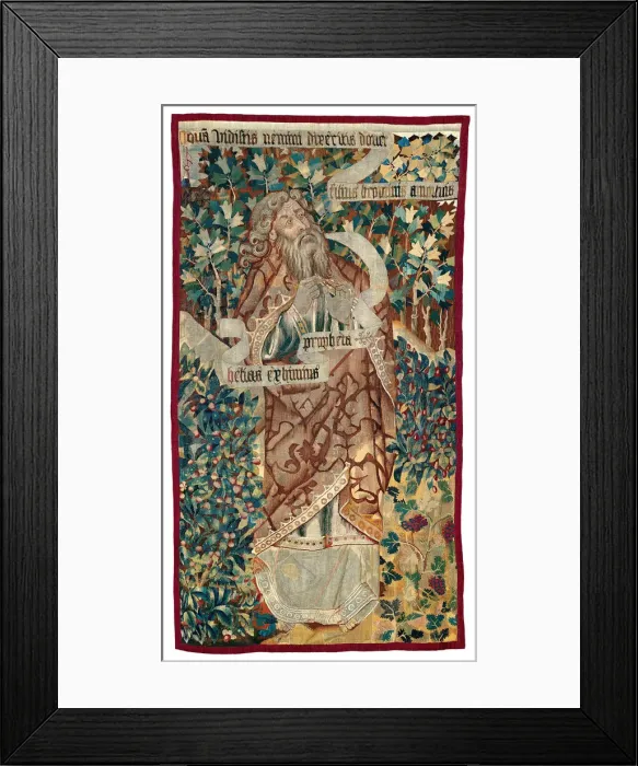 Framed Print : Elias (fragment) from The Transfiguration of Christ, Flanders, 1460 / 70. Creator: Unknown Framed Print : Elias (fragment) from The Transfiguration of Christ, Flanders, 1460 / 70. Creator: Unknown