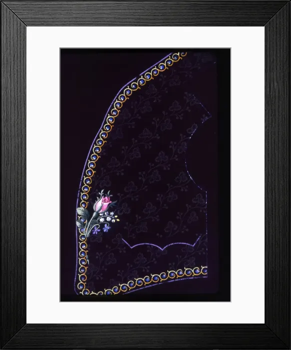 Framed Print : Waistcoat Design, England, 1830s / 40s. Creator: Unknown Framed Print : Waistcoat Design, England, 1830s / 40s. Creator: Unknown