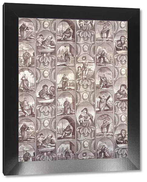 Panel (Furnishing Fabric), England, 1825-1875. Creator: Unknown