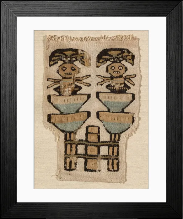 Framed Print : Patch, Peru, A. D. 1000 / 1476. Creator: Unknown Framed Print : Patch, Peru, A. D. 1000 / 1476. Creator: Unknown