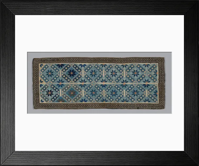 Framed Print : Womans Trouser Bands, China, Qing dynasty (1644-1911), 1875 / 1900. Creator: Unknown Framed Print : Womans Trouser Bands, China, Qing dynasty (1644-1911), 1875 / 1900. Creator: Unknown